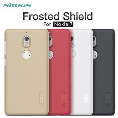 Захисний чохол Nillkin Frosted Shield для Nokia 7 2017 Чорний