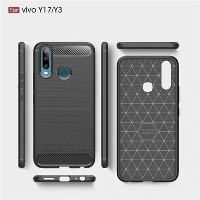 Захисний чохол Slim TPU для Vivo Y15 / Y17 Чорний
