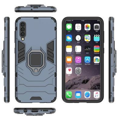 Защитный чехол Strong Guard Ring для Samsung A505F Galaxy A50 / A507F Galaxy A50s / A307F Galaxy A30s Navy
