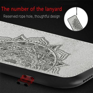 Защитный чехол Textile Decor для Samsung A515F Galaxy A51 2020 Серый