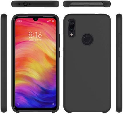 Защитный чехол Original Liquid Case для Xiaomi Redmi Note 7 Pro Черный