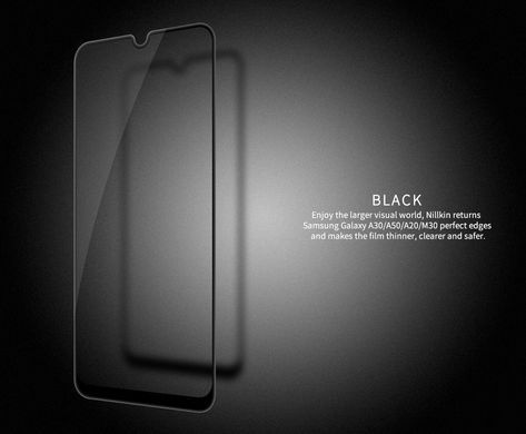 Защитное стекло Nillkin CP+PRO для Samsung Galaxy A20 / Galaxy A30 / Galaxy A30s / Galaxy A50 / Galaxy A50s / Galaxy M30 / Galaxy M30s / Galaxy M21 Черный