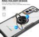 Защитный чехол Crystal Ring для Samsung Galaxy S21 FE Черный