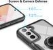 Защитный чехол Crystal Ring для Samsung Galaxy S21 FE Черный