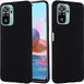 Защитный чехол Liquid Case Full Cover для Xiaomi Redmi Note 10 / Redmi Note 10S / Poco M5s Черный