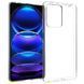 TPU чохол Strong Clear 0,5mm для Xiaomi Redmi Note 12 4G Прозорий