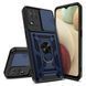 Захисний чохол Kvadrat Ring Lock для Samsung A125F Galaxy A12 / A127F Galaxy A12 Nacho / Galaxy A12s / Galaxy M12 Темно-синій