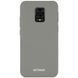 Захисний чохол Liquid Full Magnet для Xiaomi Redmi Note 9 Pro / Redmi Note 9S / Redmi Note 9 Pro Max Сірий