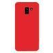 Защитный чехол TPU Matte для Samsung A530 Galaxy A8 2018 Красный