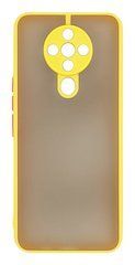 Защитный чехол Сolor Buttons для Tecno Spark 6 Желтый