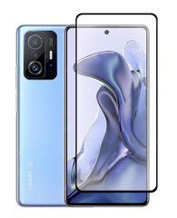 Защитное стекло 5D Plus для Xiaomi 11T / 11T Pro Черный