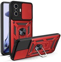 Защитный чехол Kvadrat Ring Lock для Xiaomi 11T / 11T Pro Красный