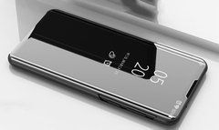 Чехол-книжка Clear View Mirror для Realme 5 / 6i Черный