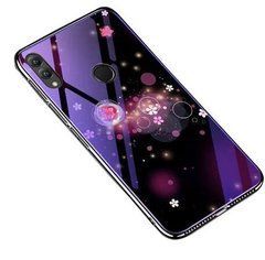 Захисний чохол Fantasy з глянцевими торцями для Xiaomi Redmi 7 (квіти) Малиновий