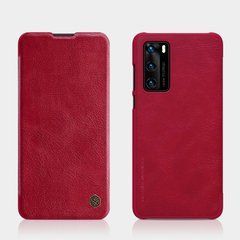 Чохол-книжка Nillkin Qin для Huawei P40 Червоний