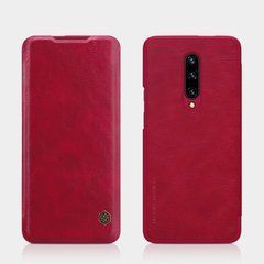 Чохол-книжка Nillkin Qin для OnePlus 7 Pro Червоний