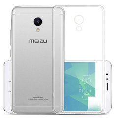 TPU чохол Strong Clear 0,5mm для Meizu M5S Прозорий