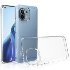 TPU чехол Strong Clear 0,5mm для Xiaomi Mi 11 Прозрачный