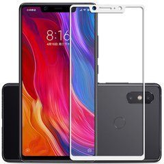 Захисне скло Color Frame для Xiaomi Mi8 SE Білий