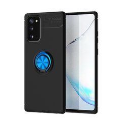 Захисний чохол Color Ring для Samsung Galaxy S20 FE / S20 FE 5G Чорний / Синій