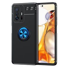 Защитный чехол Color Ring для Xiaomi 11T / 11T Pro Черный / Синий