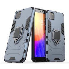 Защитный чехол Strong Guard Ring для Huawei Y5P Navy