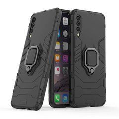 Защитный чехол Strong Guard Ring для Samsung A505F Galaxy A50 / A507F Galaxy A50s / A307F Galaxy A30s Черный