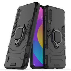 Захисний чохол Strong Guard Ring для Xiaomi Mi CC9 / Mi9 Lite Чорний
