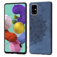 Защитный чехол Textile Decor для Samsung A515F Galaxy A51 2020 Синий