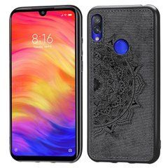 Захисний чохол Textile Decor для Xiaomi Redmi Note 7 Pro Чорний