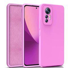 Защитный чехол Liquid Case Full Camera для Xiaomi 12 / 12X Розовый