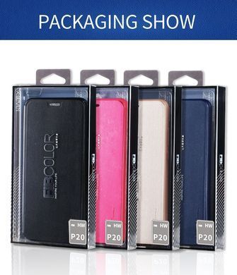 Чохол-книжка X-level FIB Color для Huawei P20 Рожевий