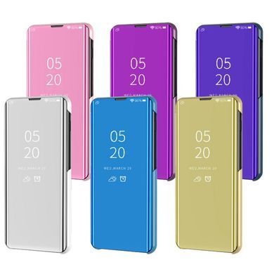Чехол-книжка Clear View Mirror для Xiaomi Redmi 9 Черный