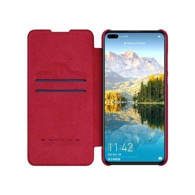 Чохол-книжка Nillkin Qin для Huawei P40 Червоний