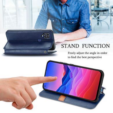 Чехол-книжка Tessero Book для ZTE Blade V2020 Синий