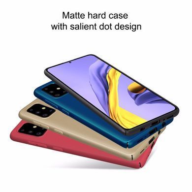 Защитный чехол Nillkin Frosted Shield для Samsung A715F Galaxy A71 2020 Синий