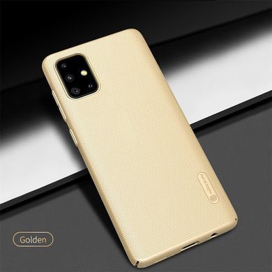 Защитный чехол Nillkin Frosted Shield для Samsung A715F Galaxy A71 2020 Золотистый