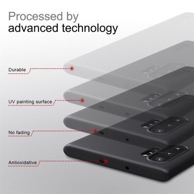 Защитный чехол Nillkin Frosted Shield для Samsung N975F Galaxy Note 10 Plus Черный