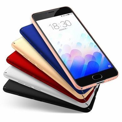 Защитный чехол Pudini Rubber Full Body для Meizu M3 / M3 mini / M3s Синий
