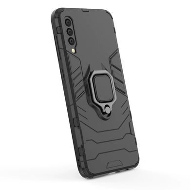 Защитный чехол Strong Guard Ring для Samsung A505F Galaxy A50 / A507F Galaxy A50s / A307F Galaxy A30s Черный