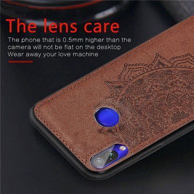 Захисний чохол Textile Decor для Xiaomi Redmi Note 7 Pro Сірий