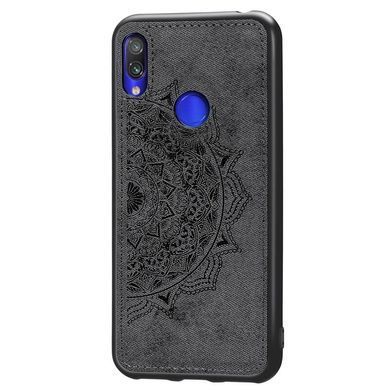 Защитный чехол Textile Decor для Xiaomi Redmi Note 7 Pro Черный