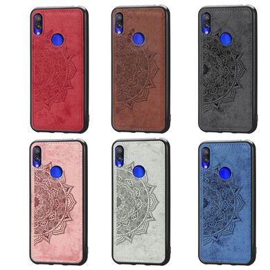 Захисний чохол Textile Decor для Xiaomi Redmi Note 7 Pro Сірий