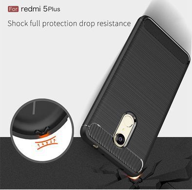 Защитный чехол Slim TPU для Xiaomi Redmi 5 Plus Черный
