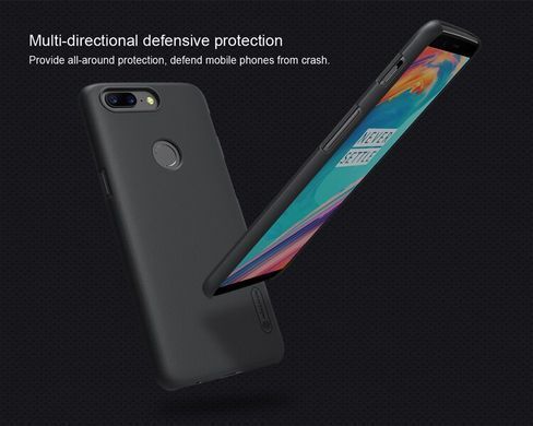 Захисний чохол Nillkin Frosted Shield для OnePlus 5T Чорний