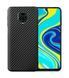 Захисний чохол Carbon TPU для Xiaomi Redmi Note 9 Pro / Redmi Note 9S / Redmi Note 9 Pro Max Чорний