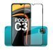 Захисне скло 3D Plus для Xiaomi Poco C3 Чорний