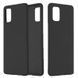 Защитный чехол Liquid Case Full Cover для Samsung Galaxy A72 5G Черный