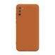 Защитный чехол Liquid Case Full Cover для Xiaomi Poco M3 Оранжевый