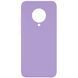 Защитный чехол Liquid Case Full Cover для Xiaomi Redmi K30 Pro / Poco F2 Pro Сиреневый